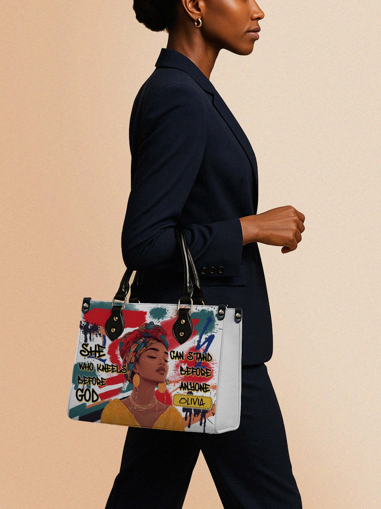 Melaniva Stand Fearless Faith Handbag Deal (FREE WALLET)