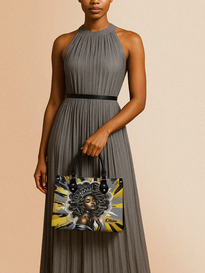 Melaniva Solar Halo Leather Handbag Deal (FREE WALLET)