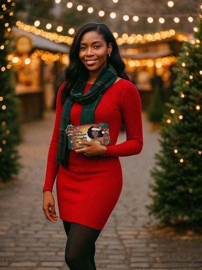 Melaniva Sleigh Queen Leather Wallet - Melaniva