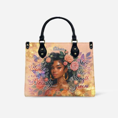 Melaniva Garden Beauty Woman Leather Handbag Deal - Melaniva