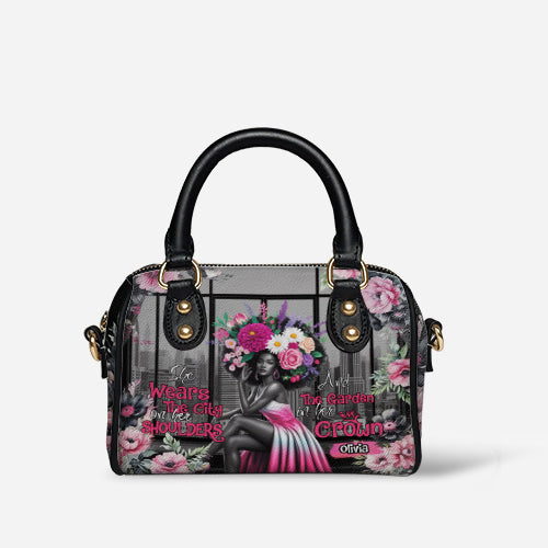 Melaniva Power & Grace Leather Mini Satchel