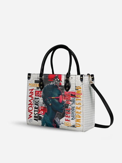 Melaniva Graffiti Art Purse Afrocentric Abstract Woman Handbag Deal