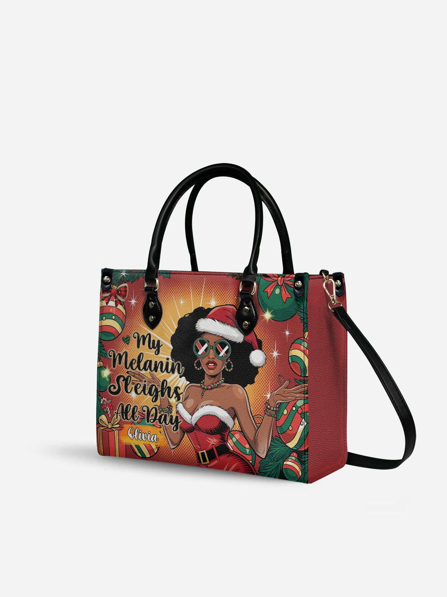 Melaniva Sleigh Queen Leather Handbag Deal