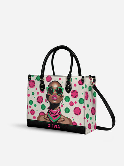 Melaniva “Bold & Worthy” Leather Handbag Deal