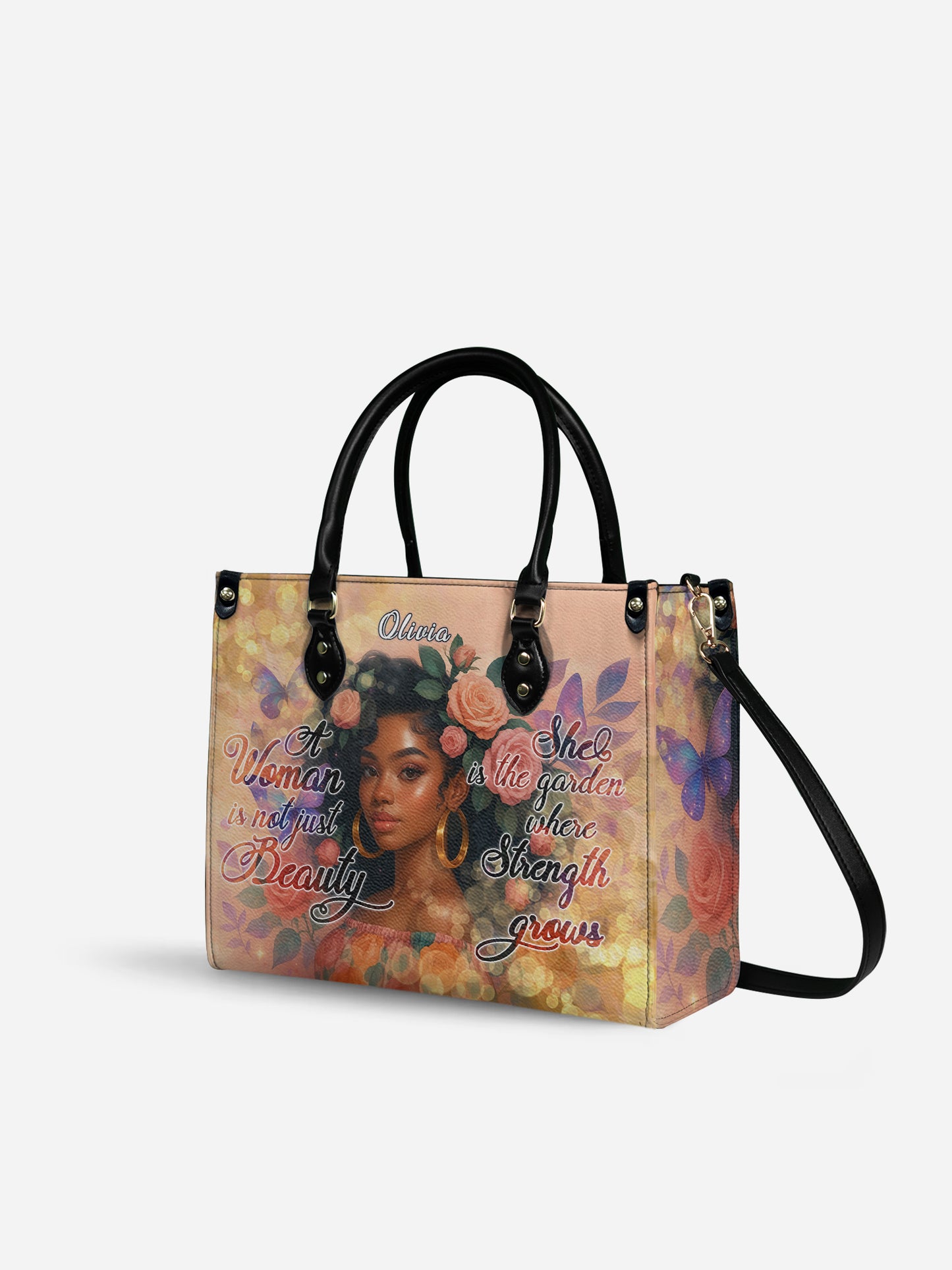 Melaniva Garden Beauty Woman Leather Handbag Deal - Melaniva