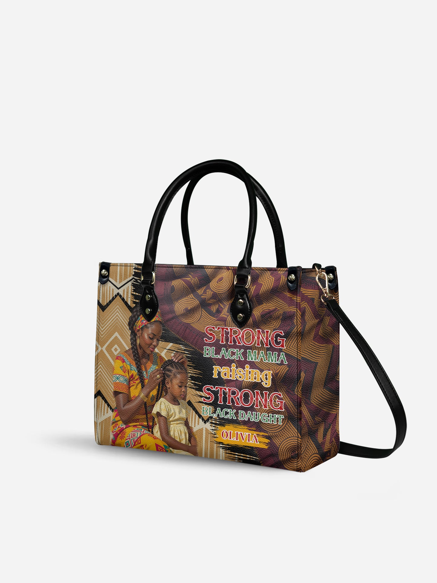 Melaniva "Black Queen & Princess" Leather Handbag Deal