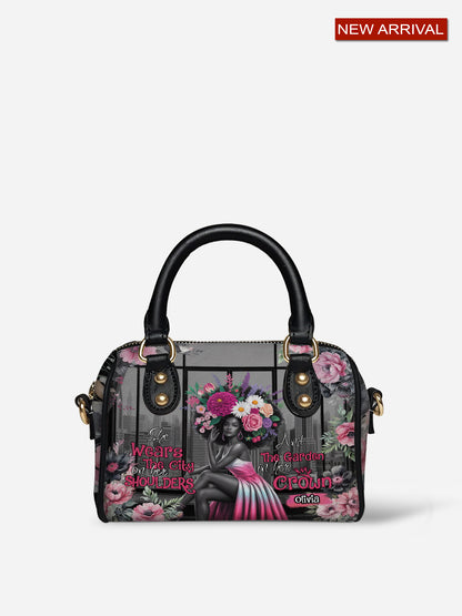 Melaniva Power & Grace Leather Mini Satchel