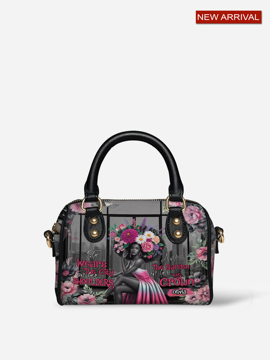 Melaniva Power & Grace Leather Mini Satchel