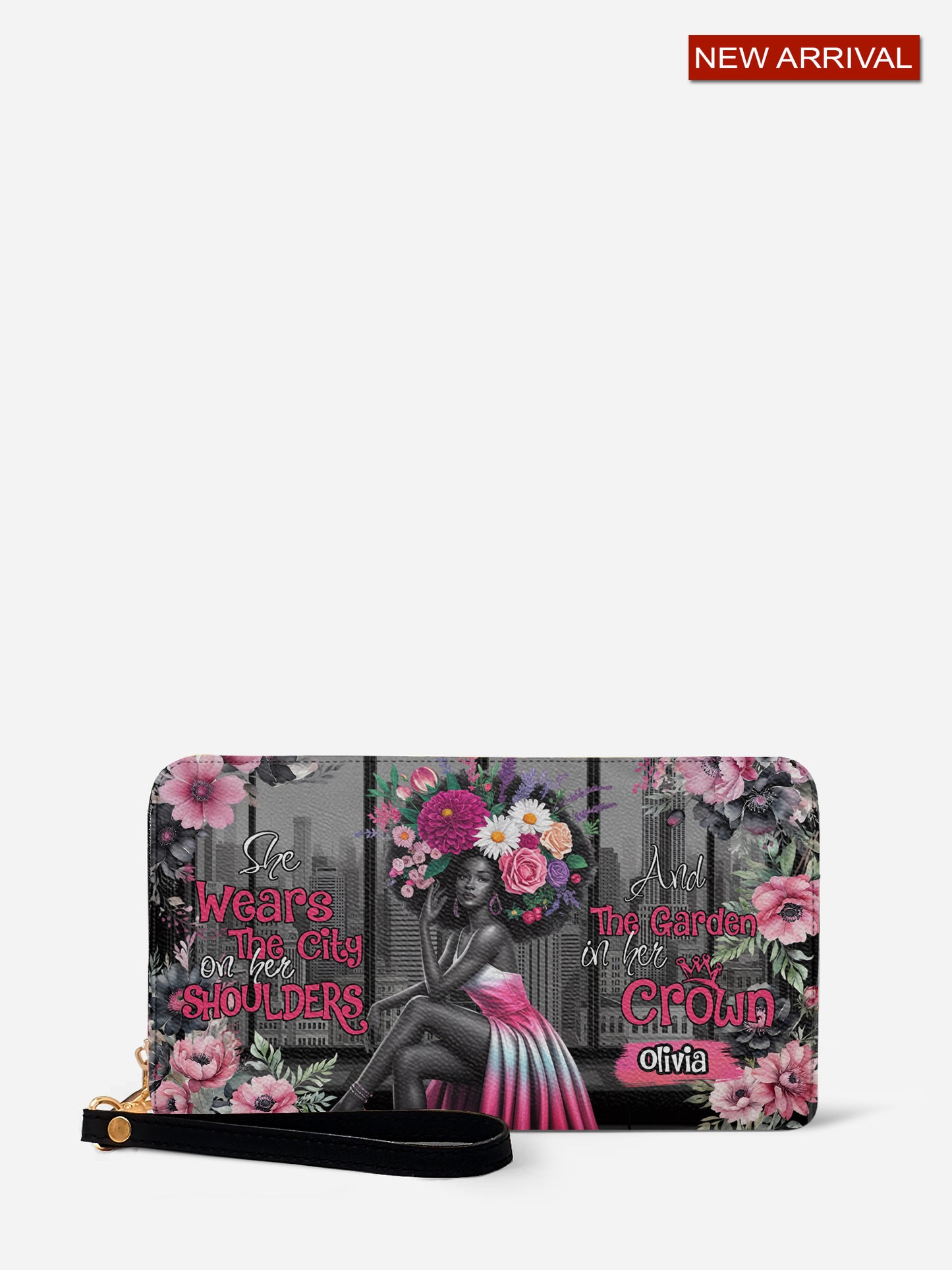 Melaniva Power & Grace Leather Wallet