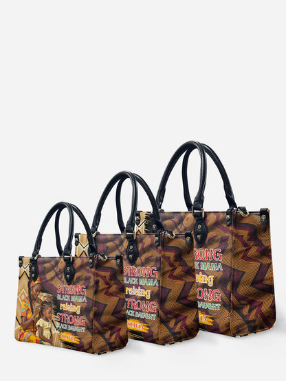 Melaniva "Black Queen & Princess" Leather Handbag Deal