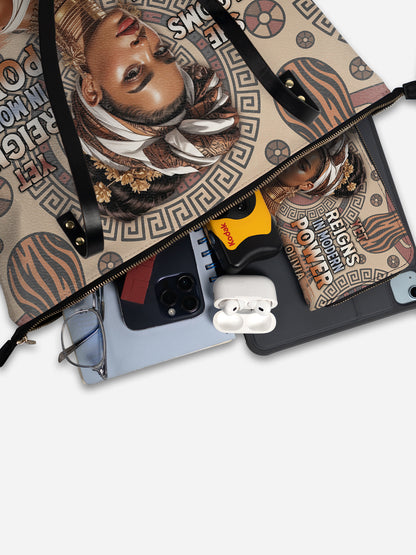 Melaniva Luxury Essence Leather Totebag Deal