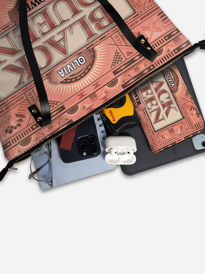 Melaniva The Power Within Leather Totebag Deal