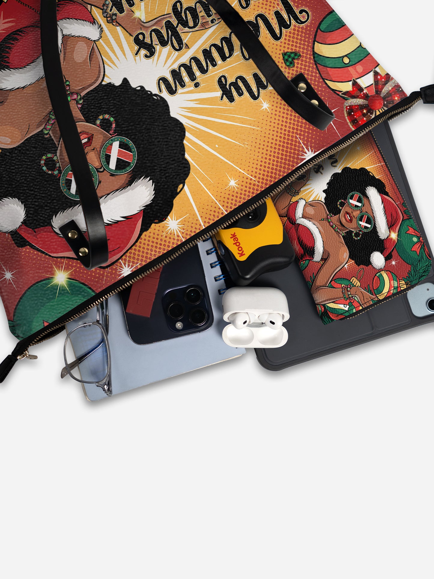 Melaniva Sleigh Queen Leather Totebag Deal