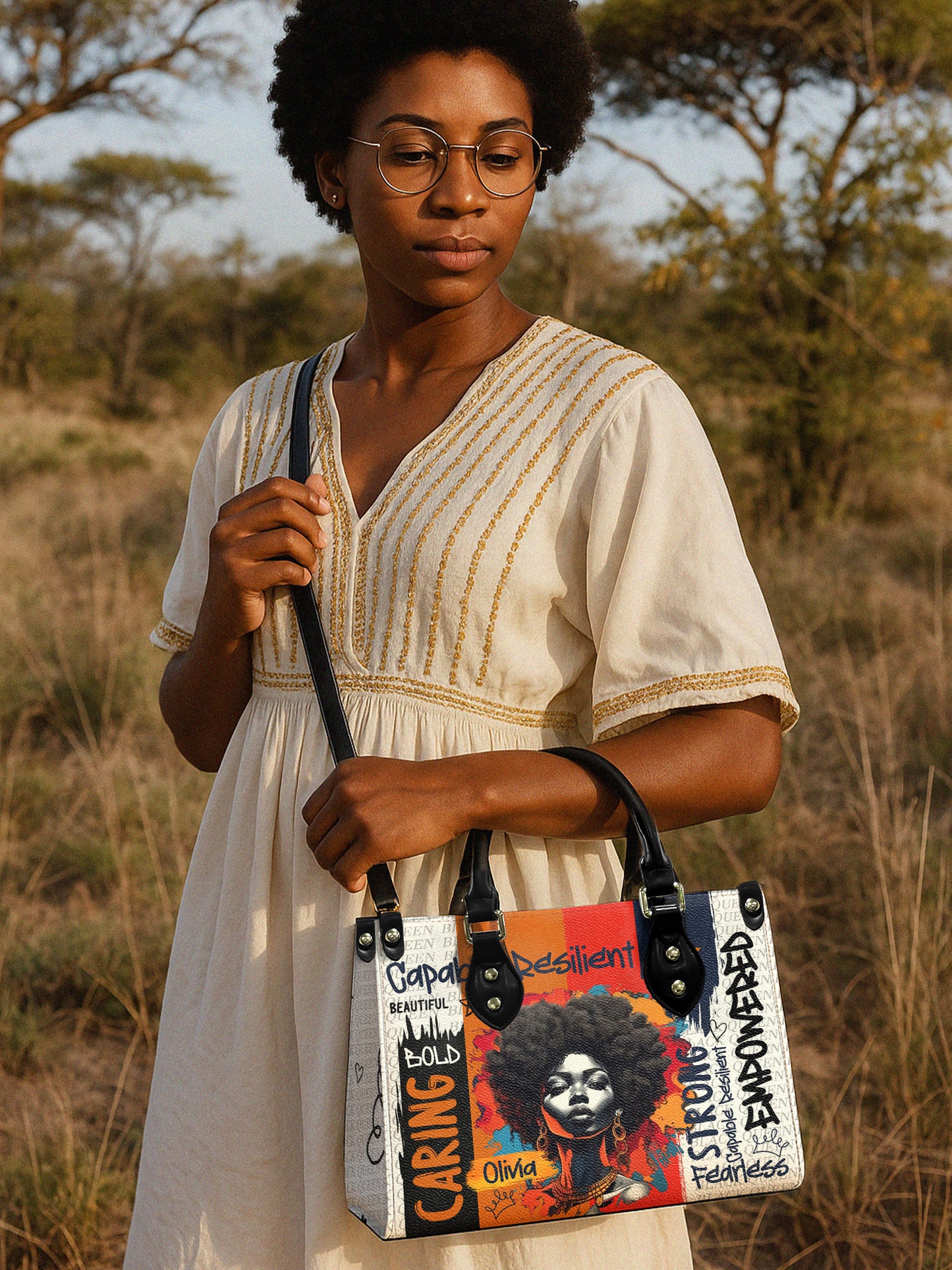 Melaniva Empowered Essence Leather Handbag Deal (FREE WALLET)