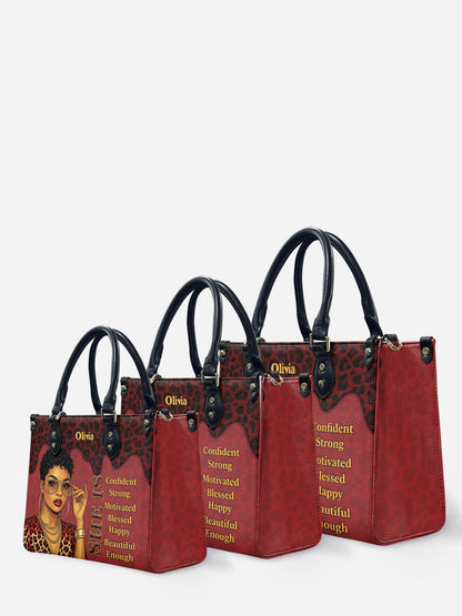 Melaniva “Fierce Leopard Melanin” Leather Handbag Deal - Melaniva