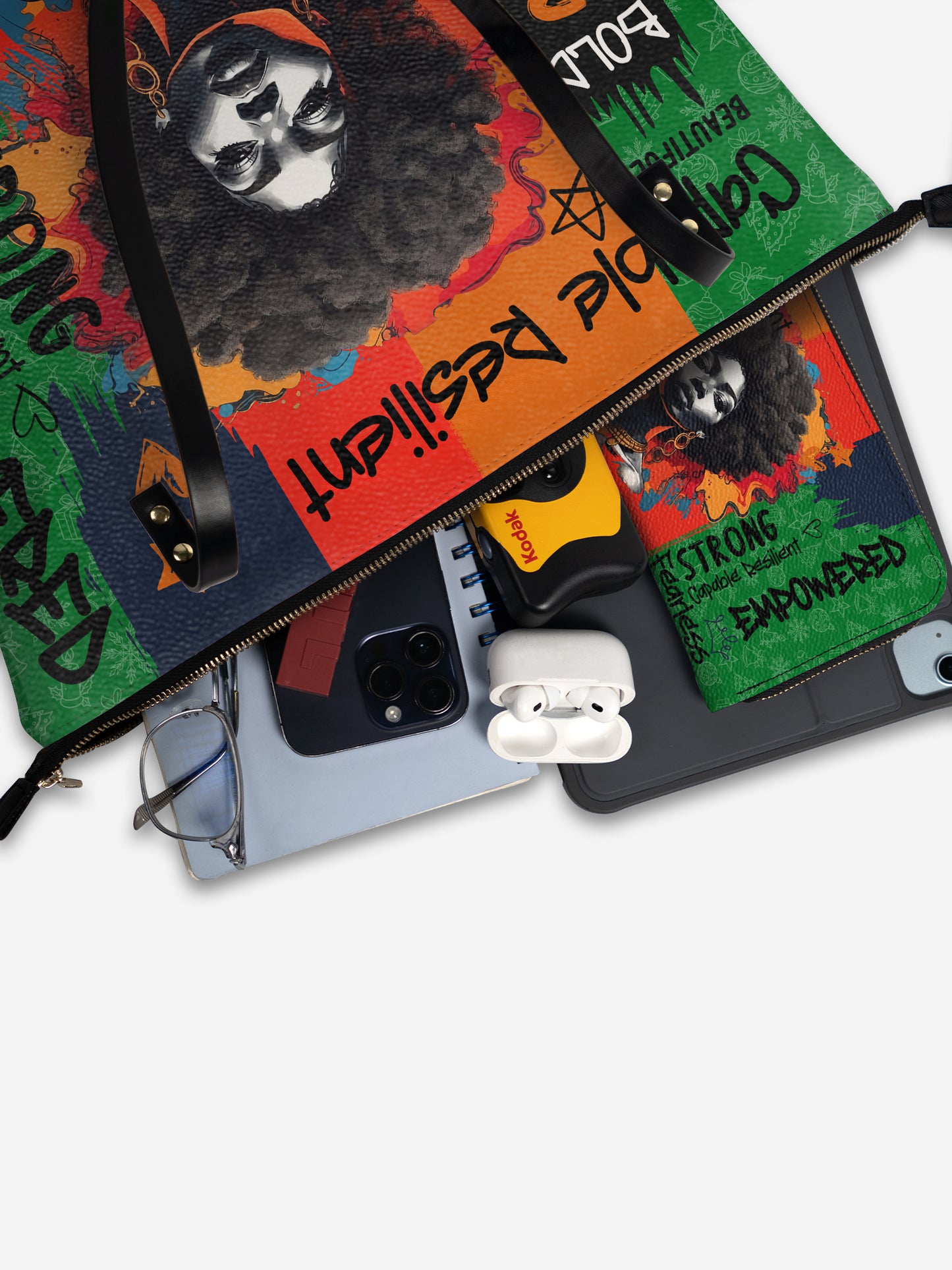 Melaniva "Savannah Bloom" Tote Bag The Lucky Bundle