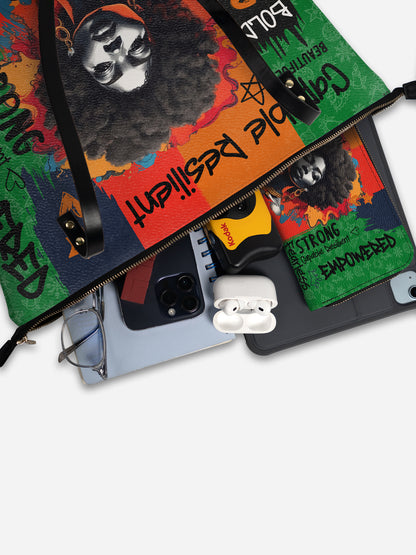 Melaniva "Savannah Bloom" Tote Bag The Lucky Bundle