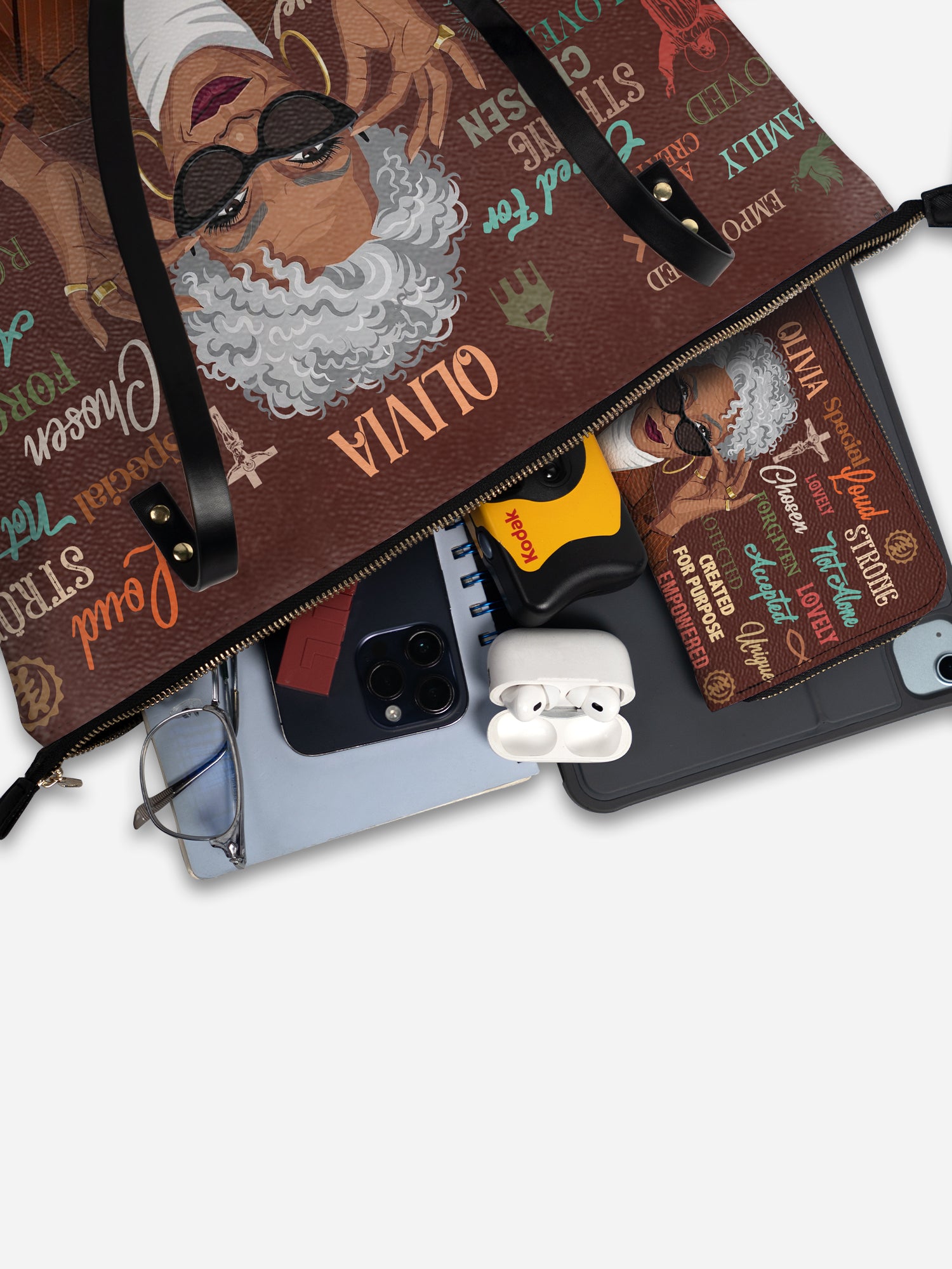 Melaniva “The Chosen Visionary” Leather Totebag Deal - Melaniva