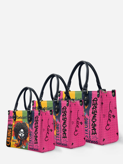 Melaniva Empowered Essence Pink Leather Handbag Deal (FREE WALLET)