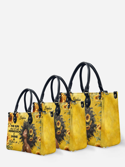 Melaniva Sunlit Crown Leather Handbag Deal (FREE WALLET) - Melaniva
