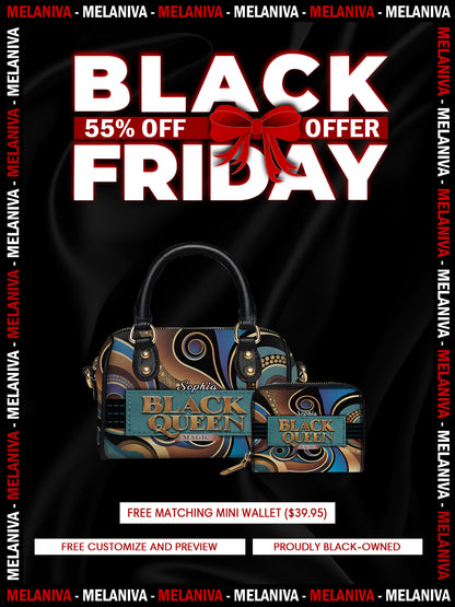 Melaniva “Royal Essence” Leather Mini Satchel Deal