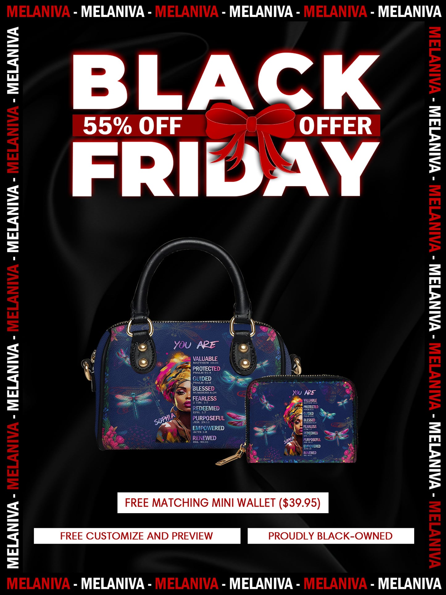 Melaniva “Divine Identityy” Leather Mini Satchel Deal