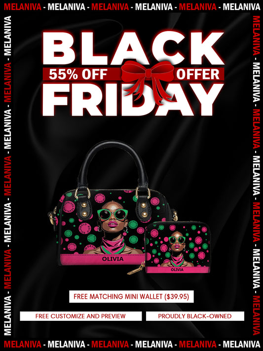 Melaniva "Fearless Beauty Rising" Leather Mini Satchel Deal