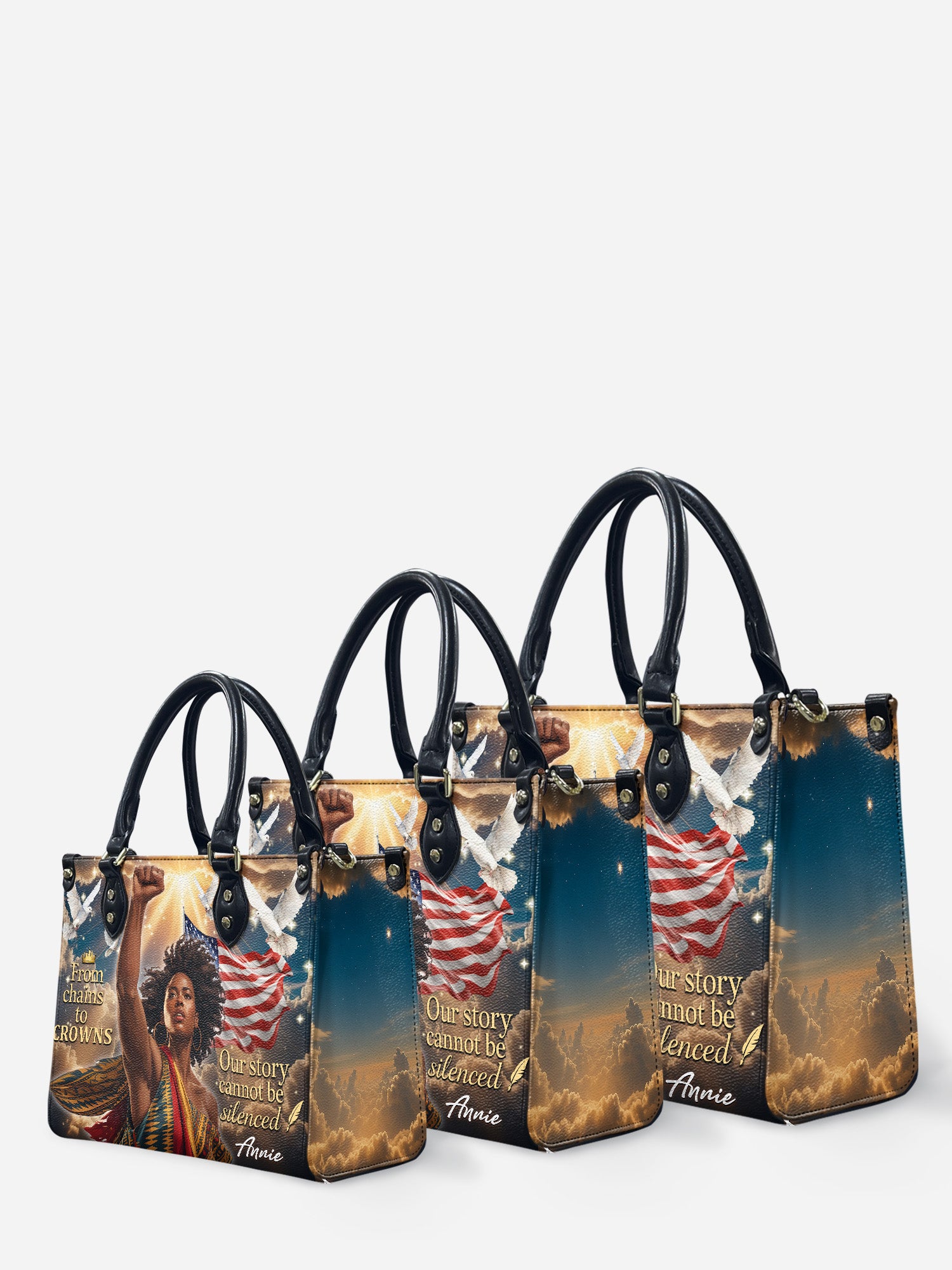 Melaniva Story of Strength Leather Handbag Deal - Melaniva