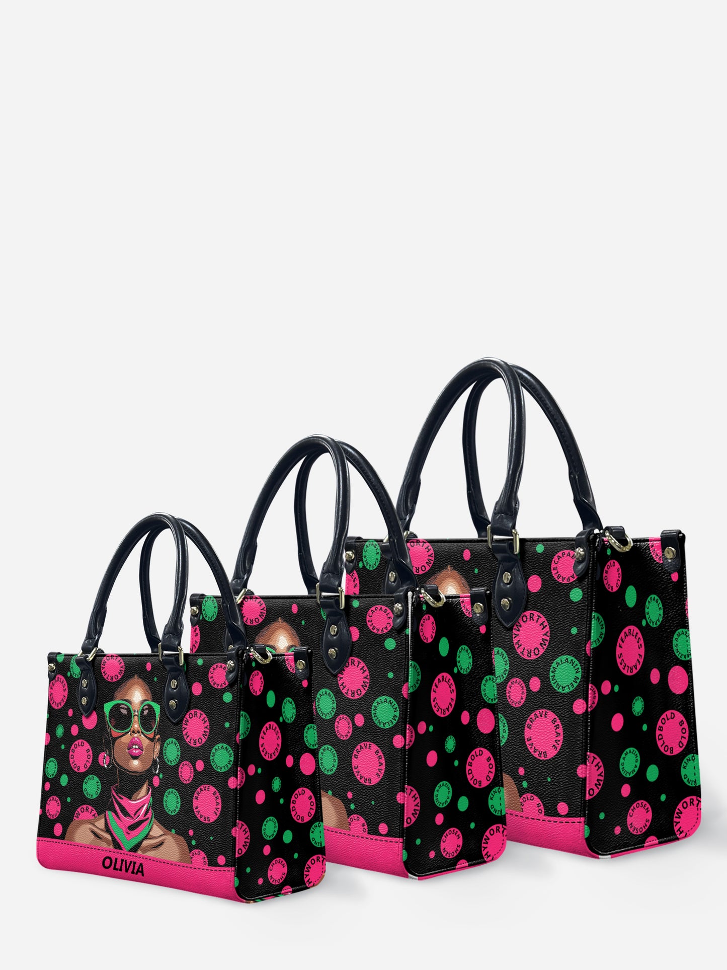 Melaniva "Fearless Beauty Rising" Leather Handbag Deal