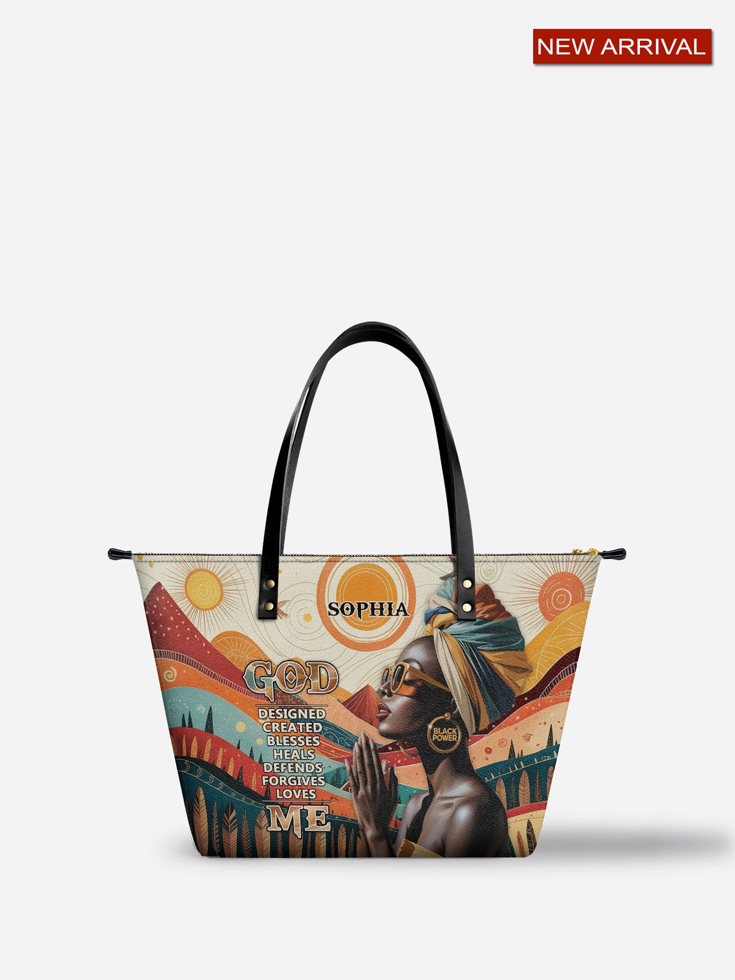 Melaniva “Grace & Strength” Leather Totebag Deal