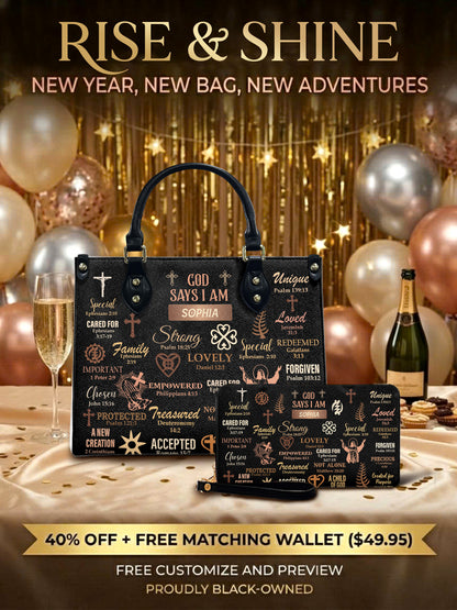 Melaniva “Beloved Queen Faith” Leather Handbag Deal - Melaniva