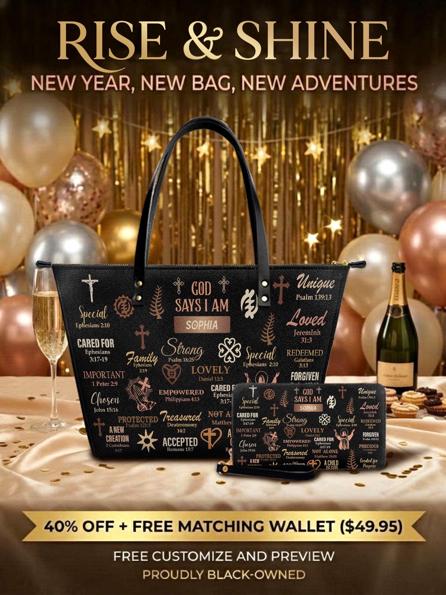 Melaniva “Beloved Queen Faith” Leather Totebag Deal - Melaniva