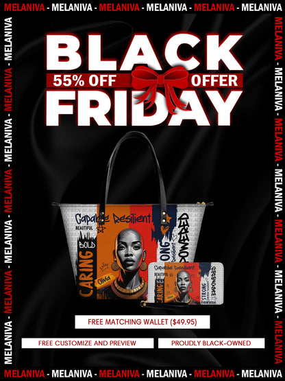 Melaniva ""Fearless Spirit"" Leather Totebag Deal