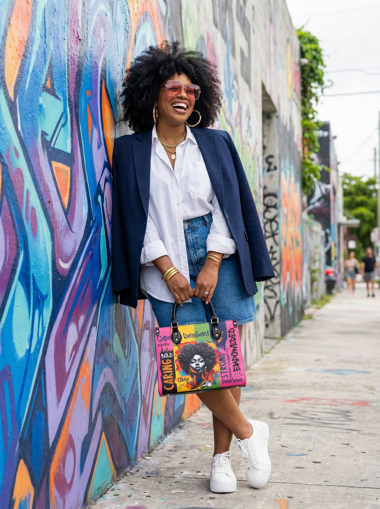 Melaniva Empowered Essence Pink Leather Handbag Deal (FREE WALLET) - Melaniva