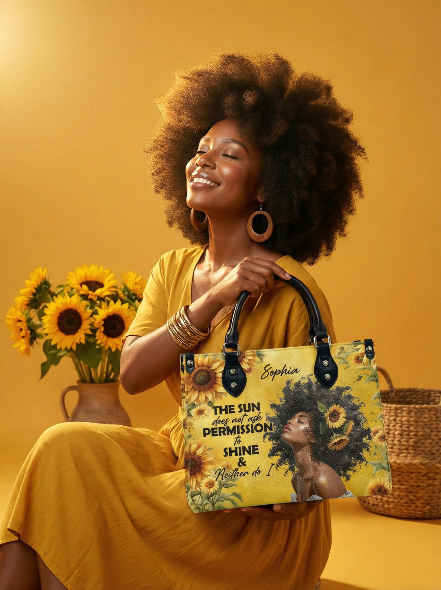 Melaniva Sunlit Crown Leather Handbag Deal (FREE WALLET) - Melaniva