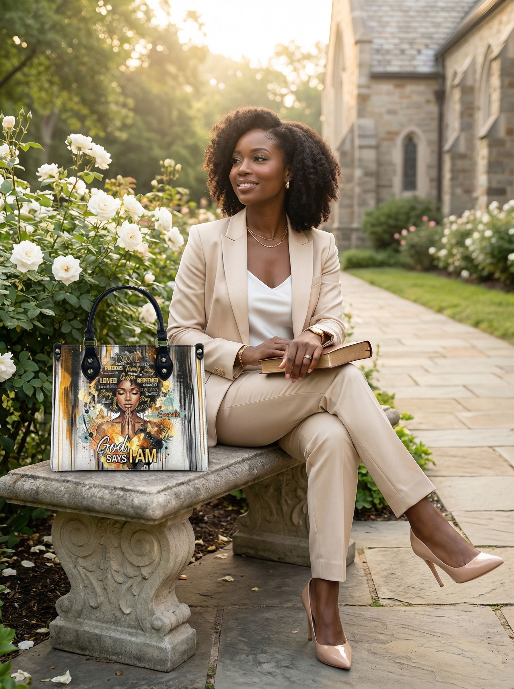 Melaniva “Blessed & Precious Heritage” Leather Handbag Deal - Melaniva