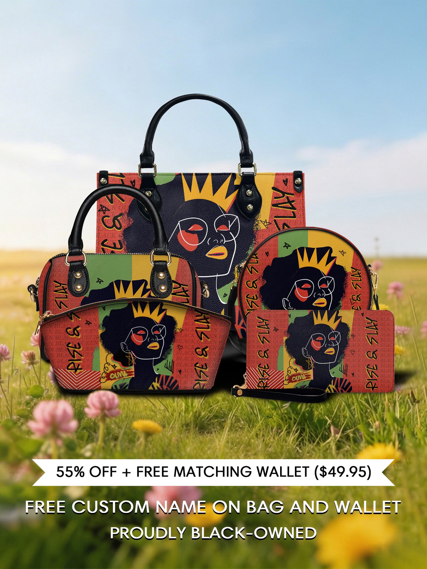Melaniva "Crowned Muse Red" The Lucky Bundle - Melaniva
