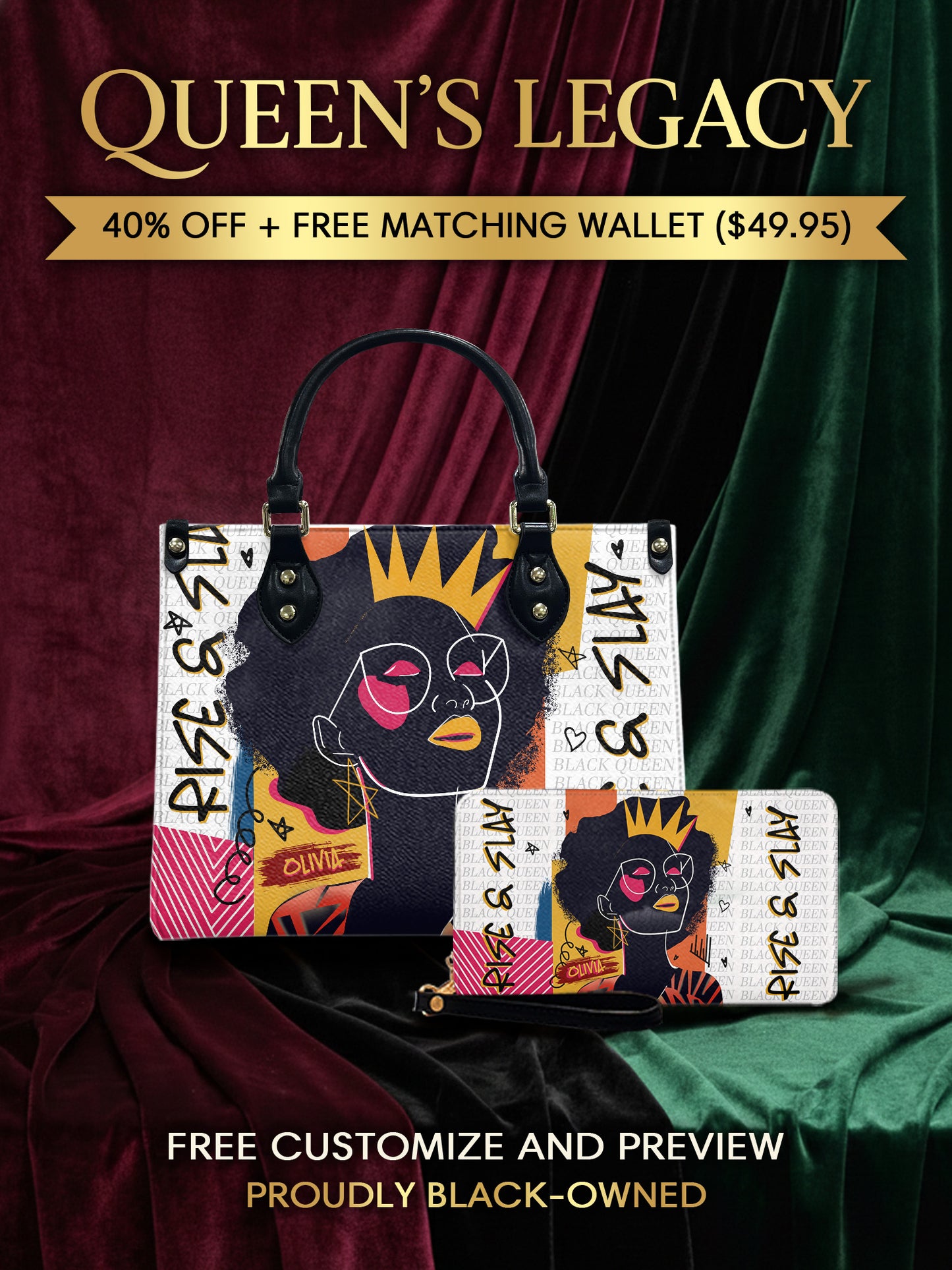 Melaniva Crowned Muse Satchel White Leather HandBag Deal (FREE WALLET) - Melaniva