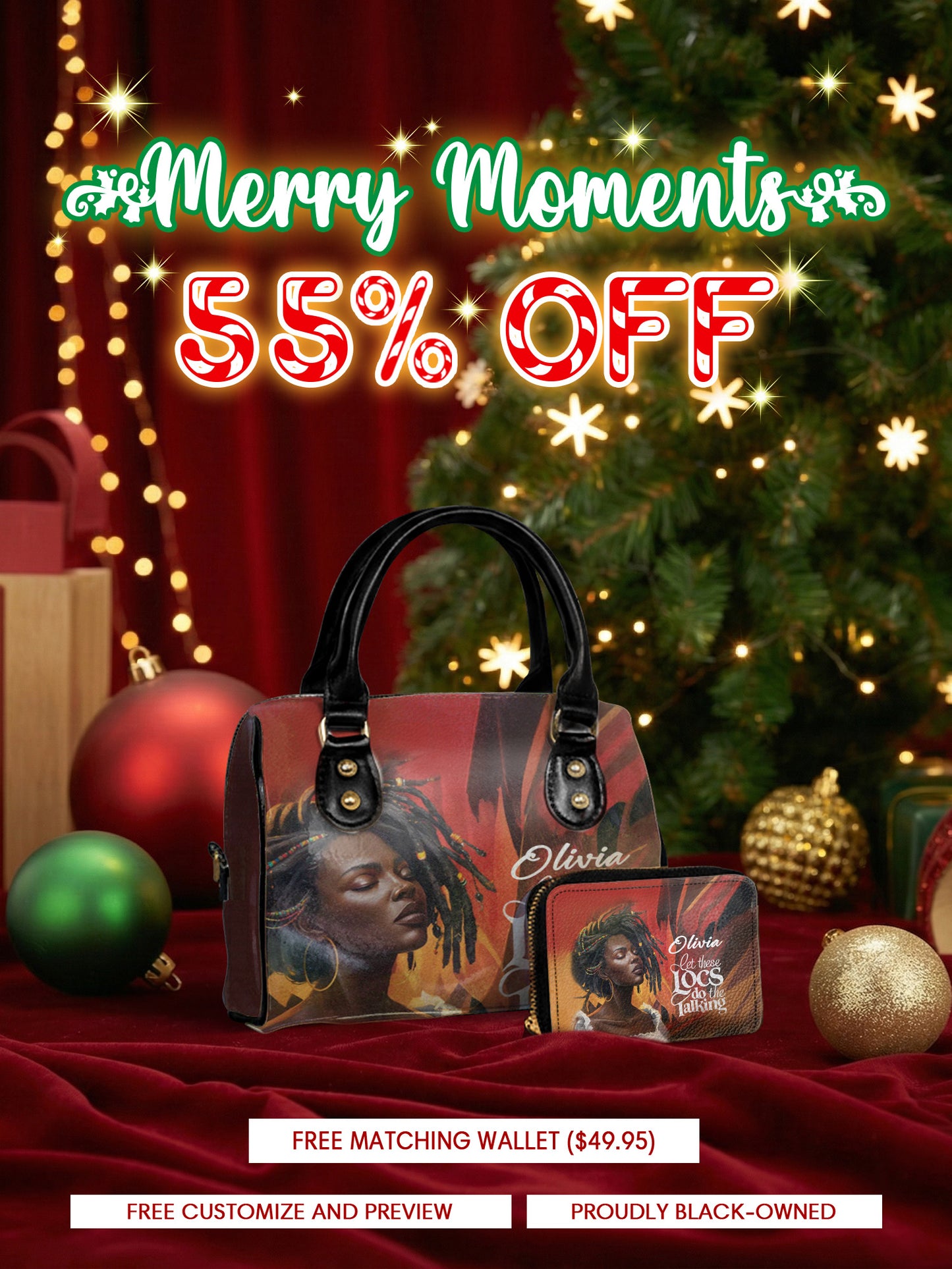 Melaniva Locs Speak Leather Mini Satchel Deal