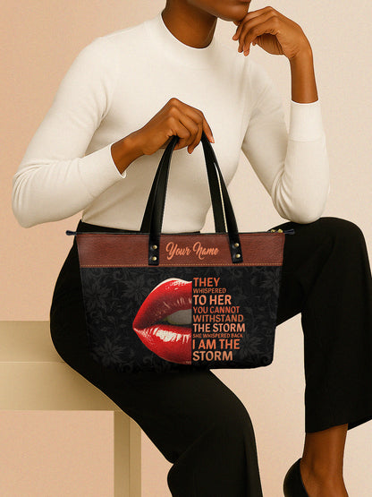 Melaniva Storm Kiss Leather Tote Bag Deal (FREE WALLET)