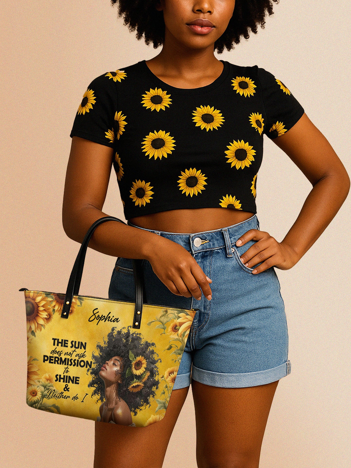 Melaniva Sunlit Crown Leather Tote Bag Deal (FREE WALLET)