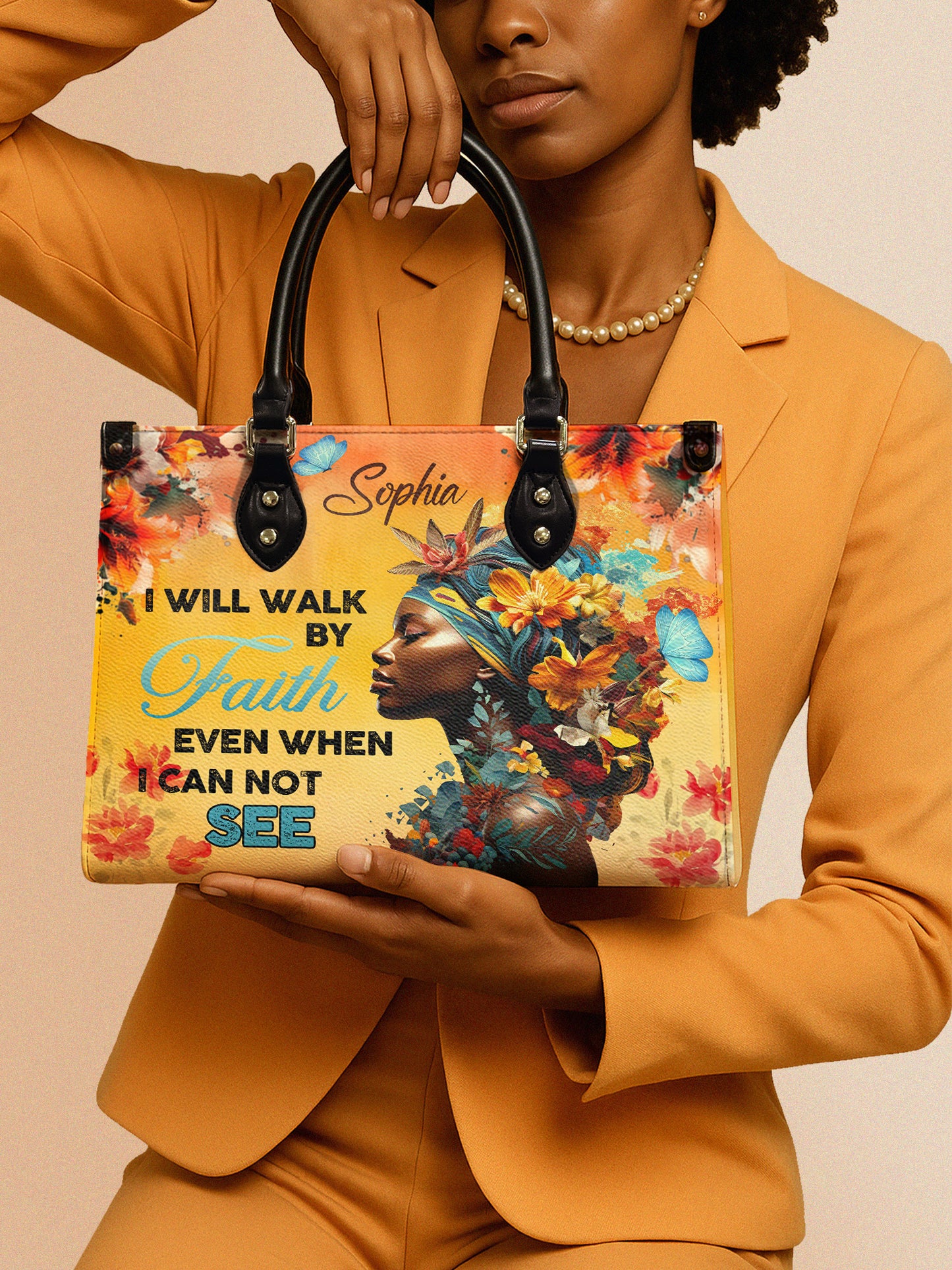 Melaniva Sunrise Faith Leather Handbag Deal (FREE WALLET)