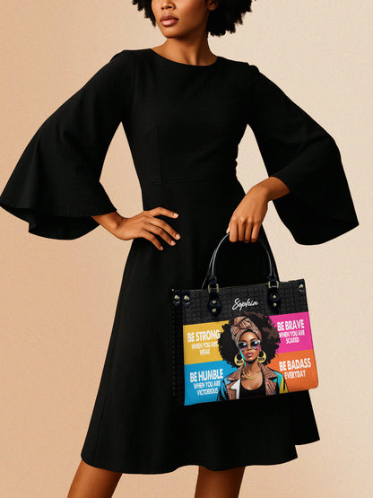 Melaniva Queen in Color Leather Handbag Deal (FREE WALLET)