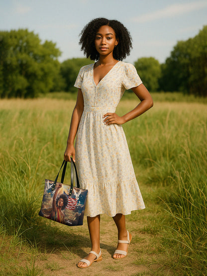 Melaniva Story of Strength Leather Totebag Deal