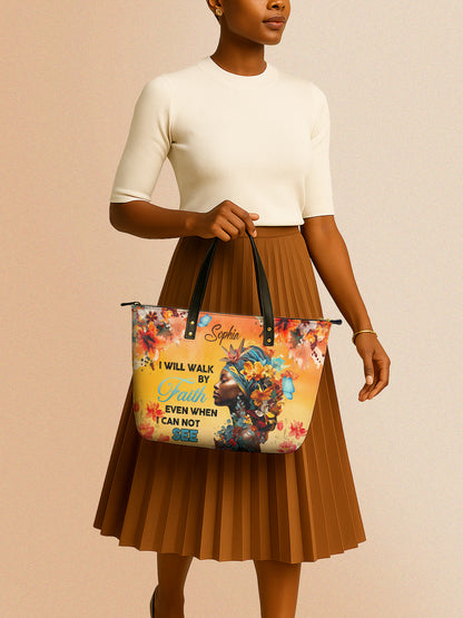 Melaniva Sunrise Faith Leather Tote Bag Deal (FREE WALLET)
