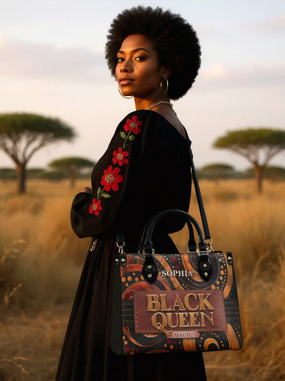 Melaniva Enchanted Queen Leather Handbag Deal (FREE WALLET)