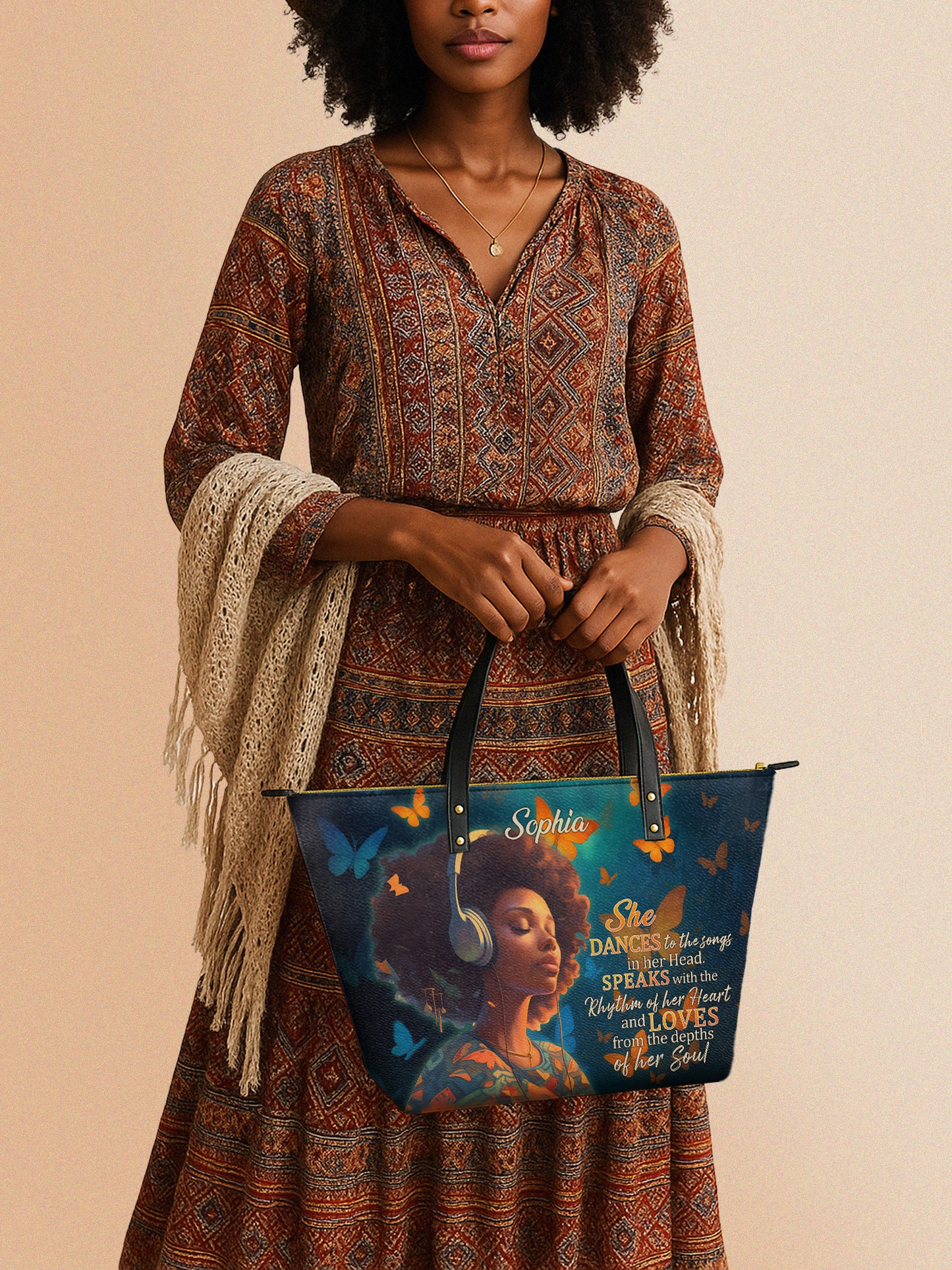 Melaniva Heart Song Leather Totebag Deal