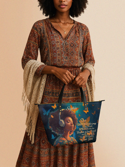 Melaniva Heart Song Leather Totebag Deal