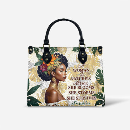 Melaniva Eternal Blossom Leather Handbag Deal