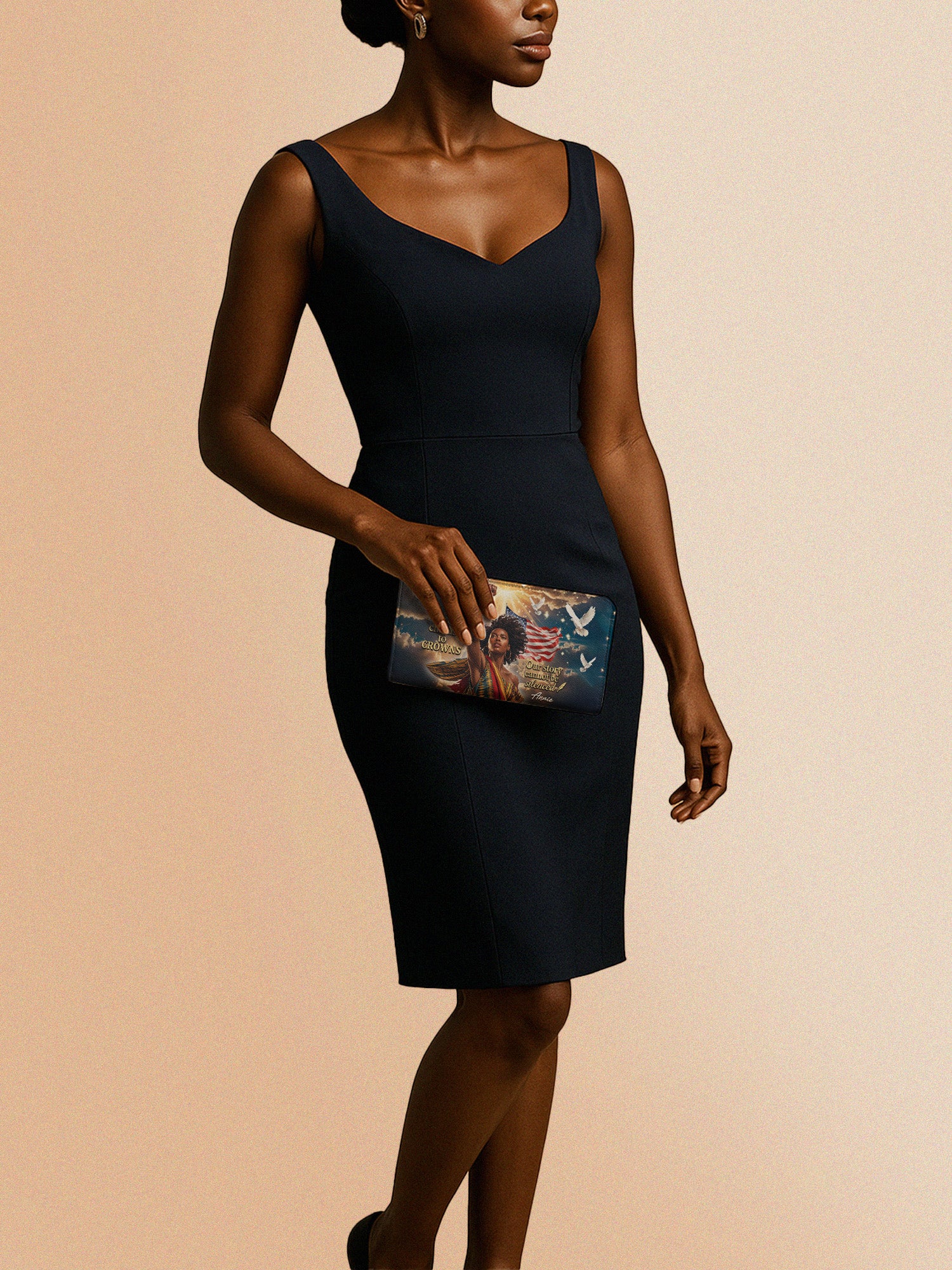 Melaniva Story of Strength Leather Wallet - Melaniva